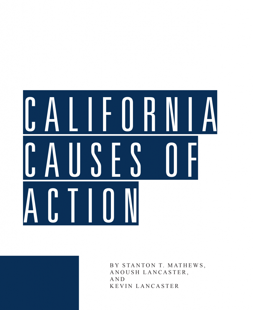 assignment of a claim or cause of action california